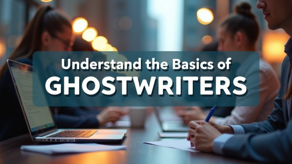 different categories of ghostwriters