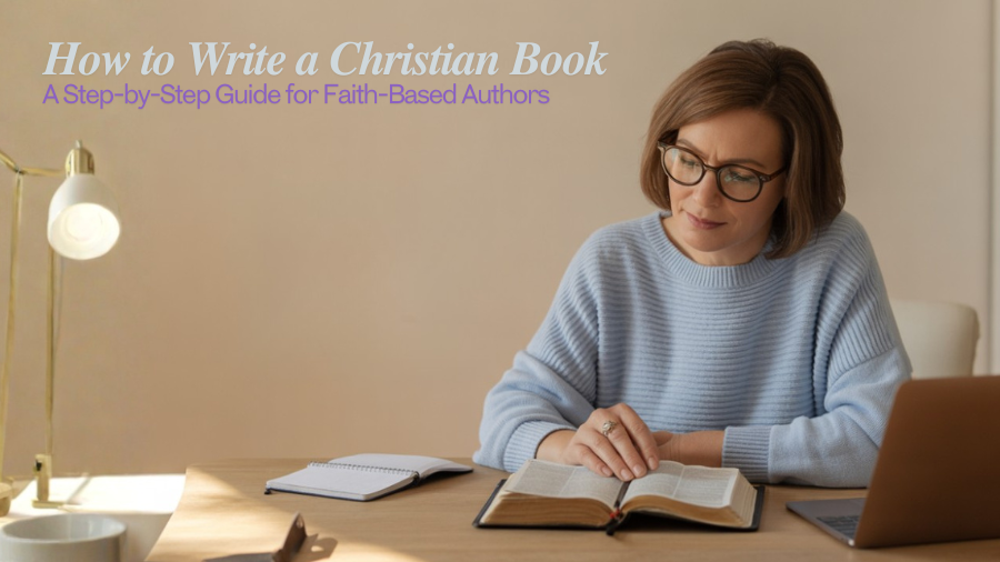 Learn how to write, structure, and publish a Christian book
