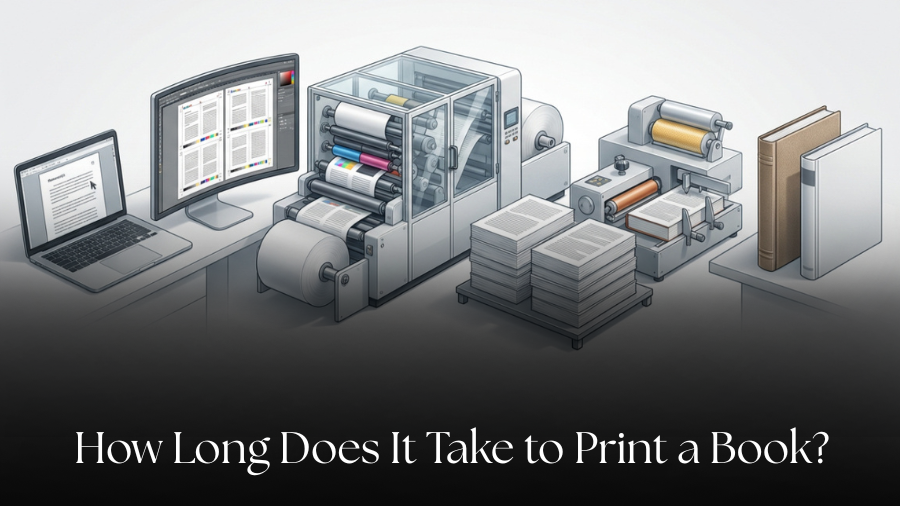 Average book printing time