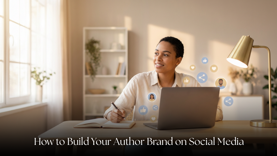 Author marketing on social media