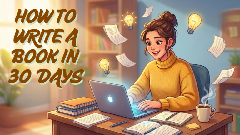 How to Write a Book in 30 Days | Proven Writing Schedule
