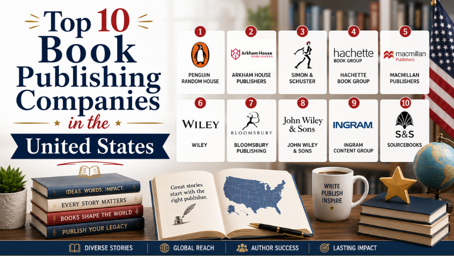 best book publishing companies in United States