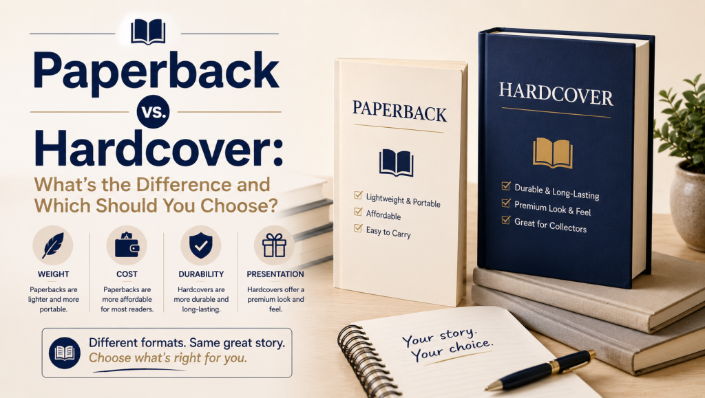 Complete Comparision between Paperback and Hardcover